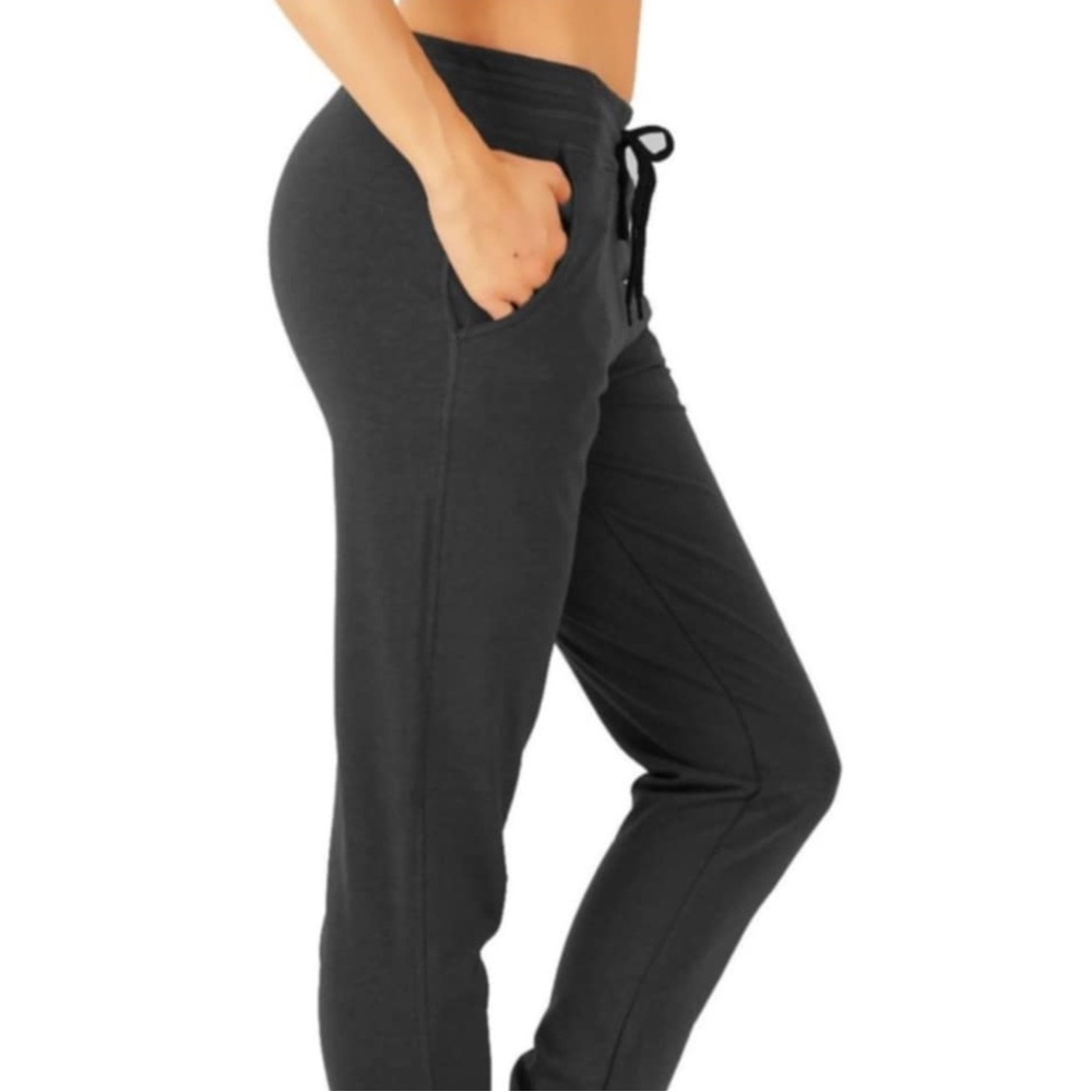 Premium Joggers Yoga Pants Drawstring Waist with Pockets - Picture 6 of 6
